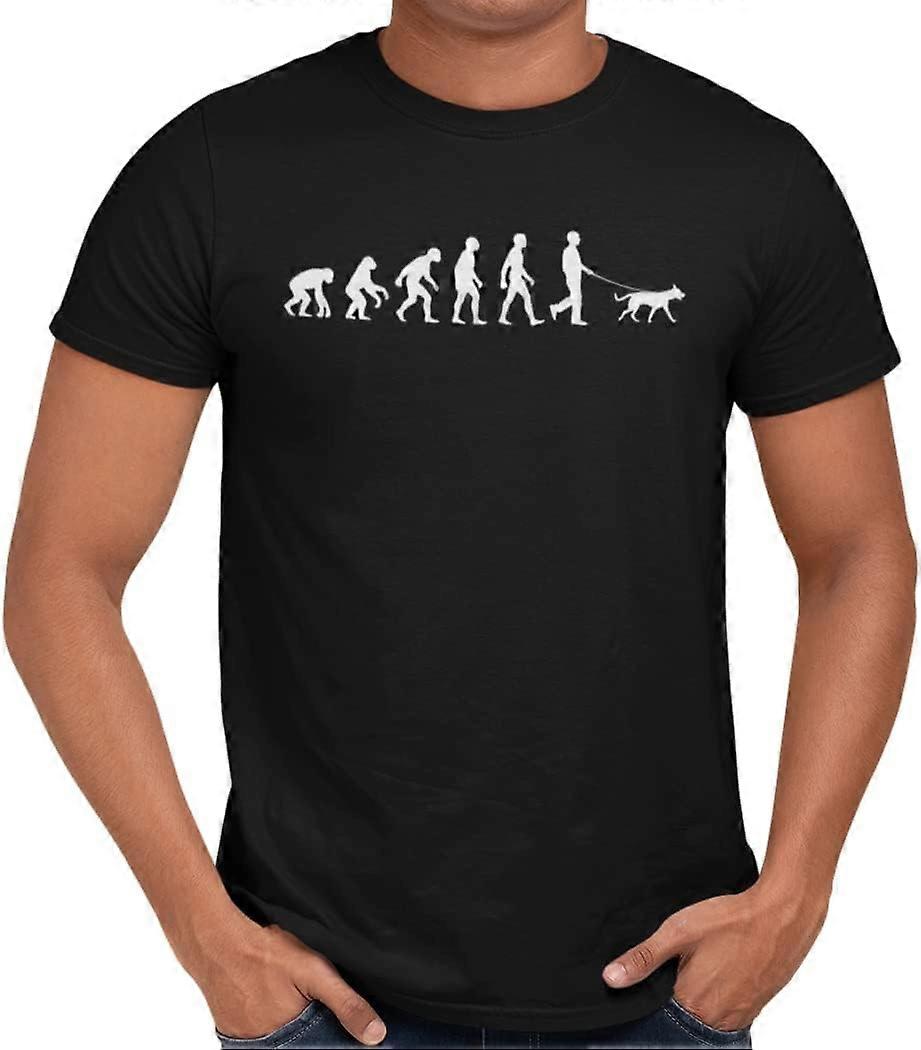 Dog Walker Evolution Men's/Unisex T-Shirt