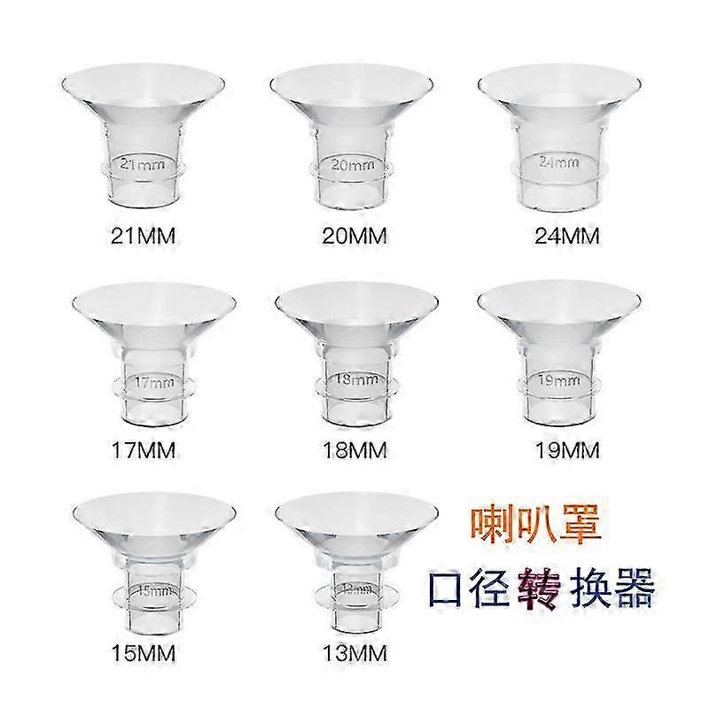 5 pcs Breast Pump Flange Inserts Wearable Breast Pump Flange Inserts Replacement Flange Inserts