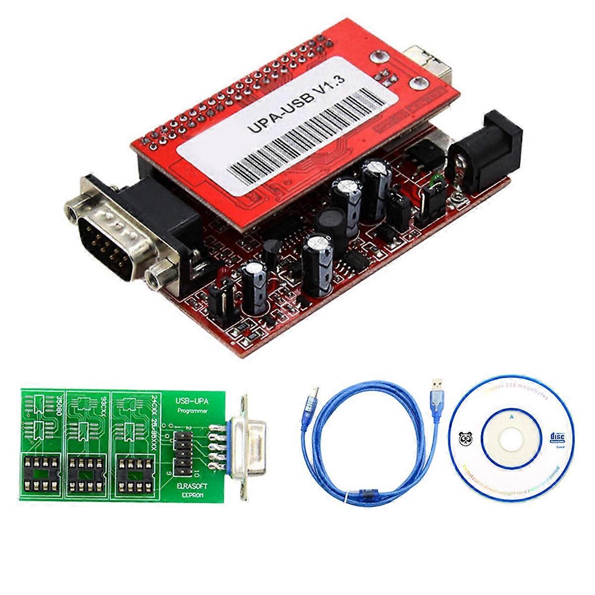 V1.3 UPA USB Programmer Diagnostic Tool UPA-USB ECU Chip Tuning Programmer for 2014 Version Main Un