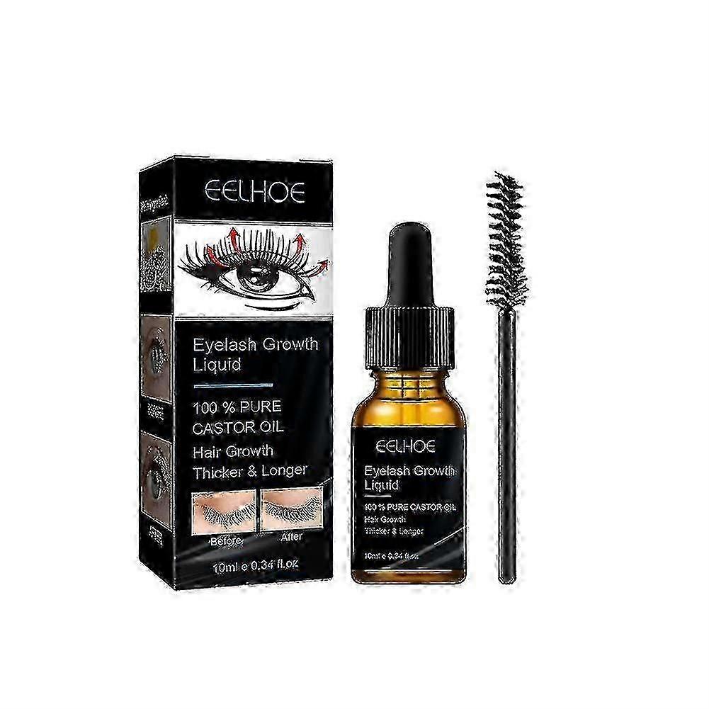 10ml het Slending Vloeibare Natuurlijke Hydraterende Zuivere Ricinusolie van de Wimpergroei