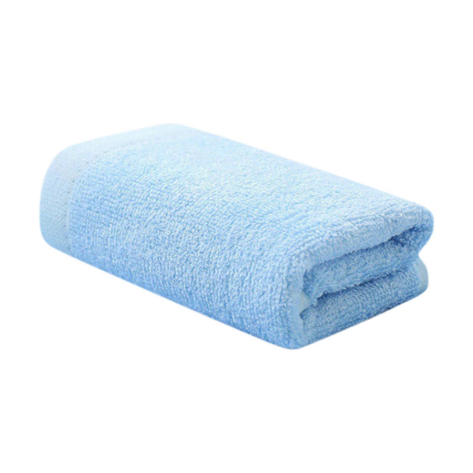 Soft and Absorbent Face Wash Towel – Plain Fiber Medium Towel for Beauty and Cleansing