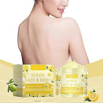 Peelings Grüne Feigen Zucker Körperpeeling Sanftes Peeling Abgestorbene Haut Feuchtigkeitsspendendes Feuchtigkeitsspendendes Reinigungspeeling 114g