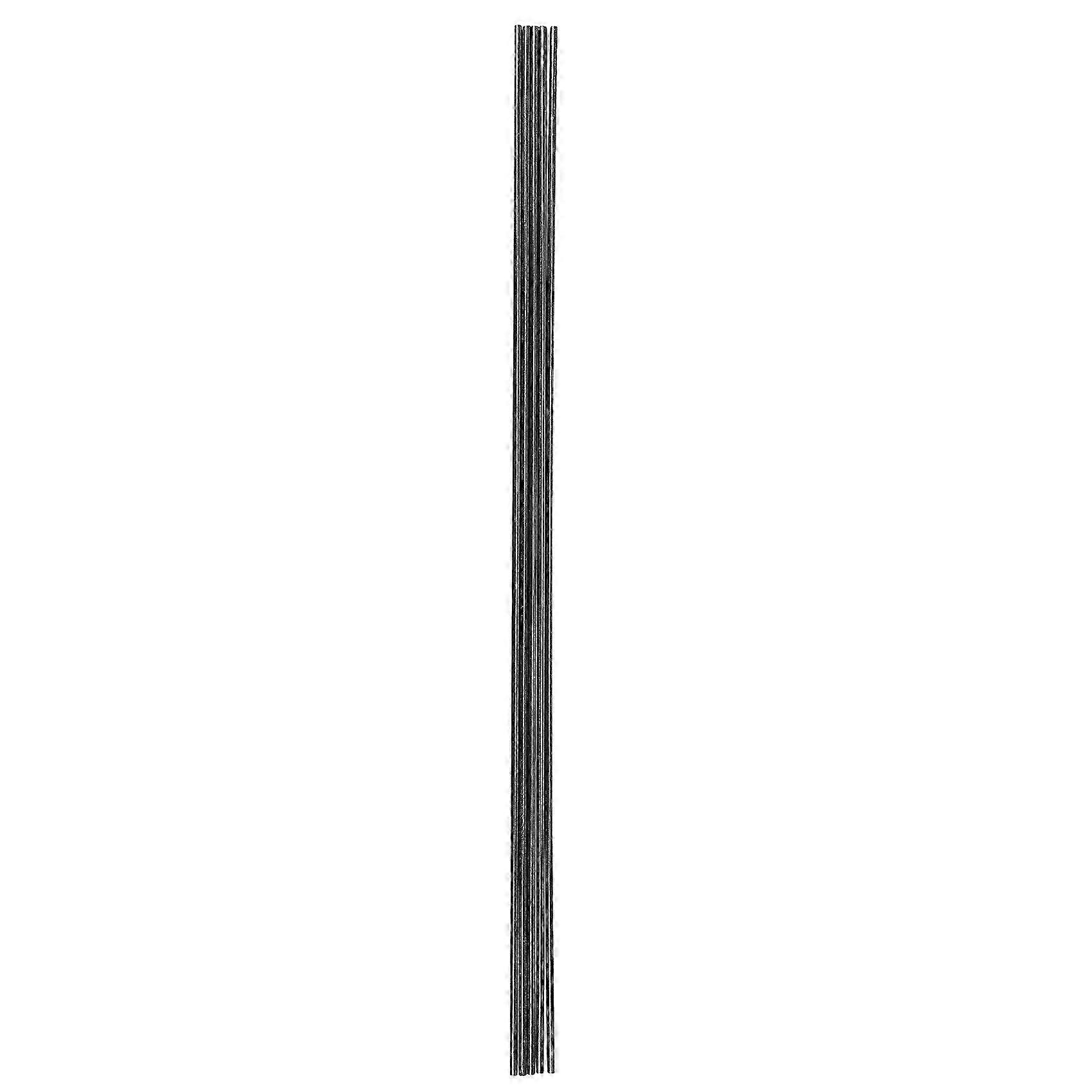 5 stuks 4 mm zwarte koolstofvezelstaven van 500 mm lang voor zandtafel-RC-vliegtuigen DIY