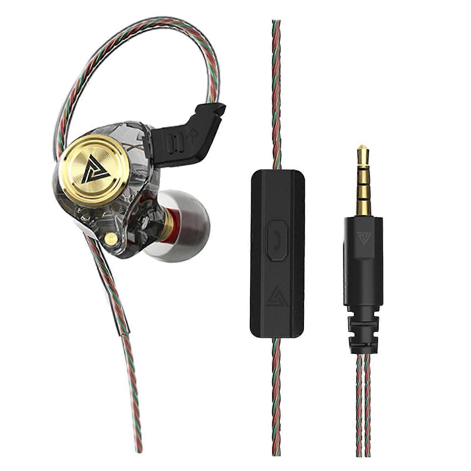 High-Performance In-Ear Wired Headphones with Noise-Cancelling Mic HiFi Sound Comfortable Stage Moni