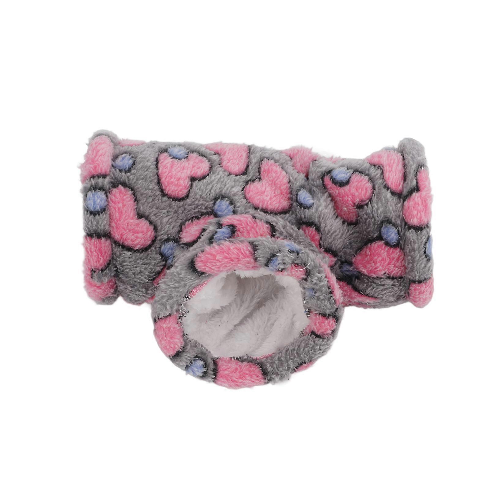 3 Way Hamster Tunnel Toy Grey Large Small Pet Hideout Cave Tube for Hamster Cage Accessories