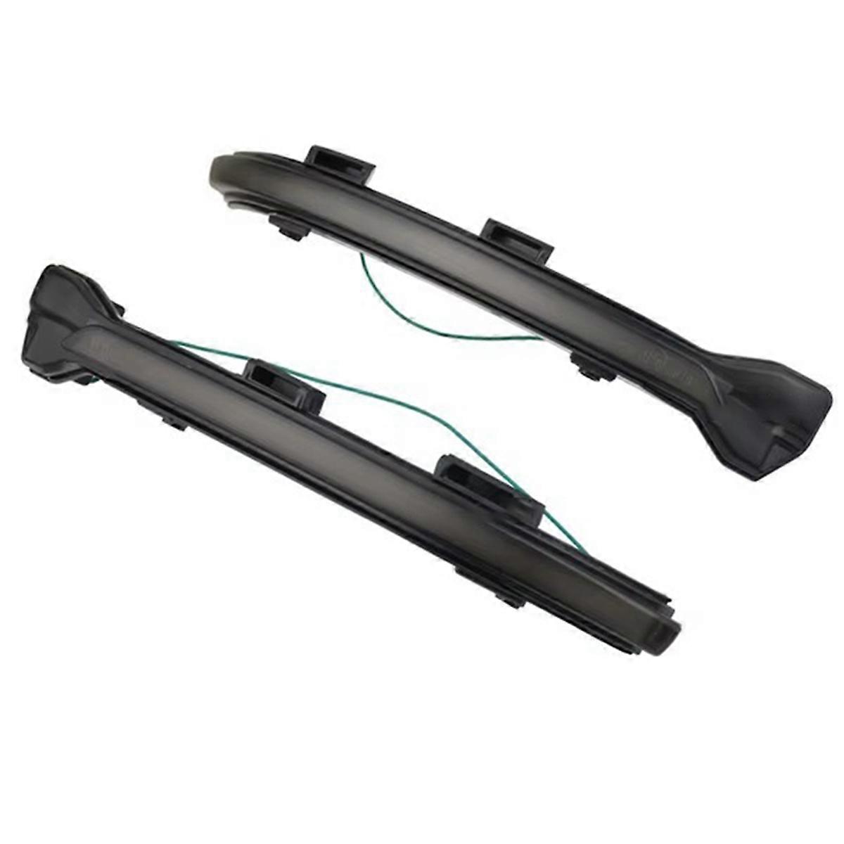 Car Turn Light LED Rearview Dynamic Flowing Type Turn Light For Golf 7 Double Color One Side Blue