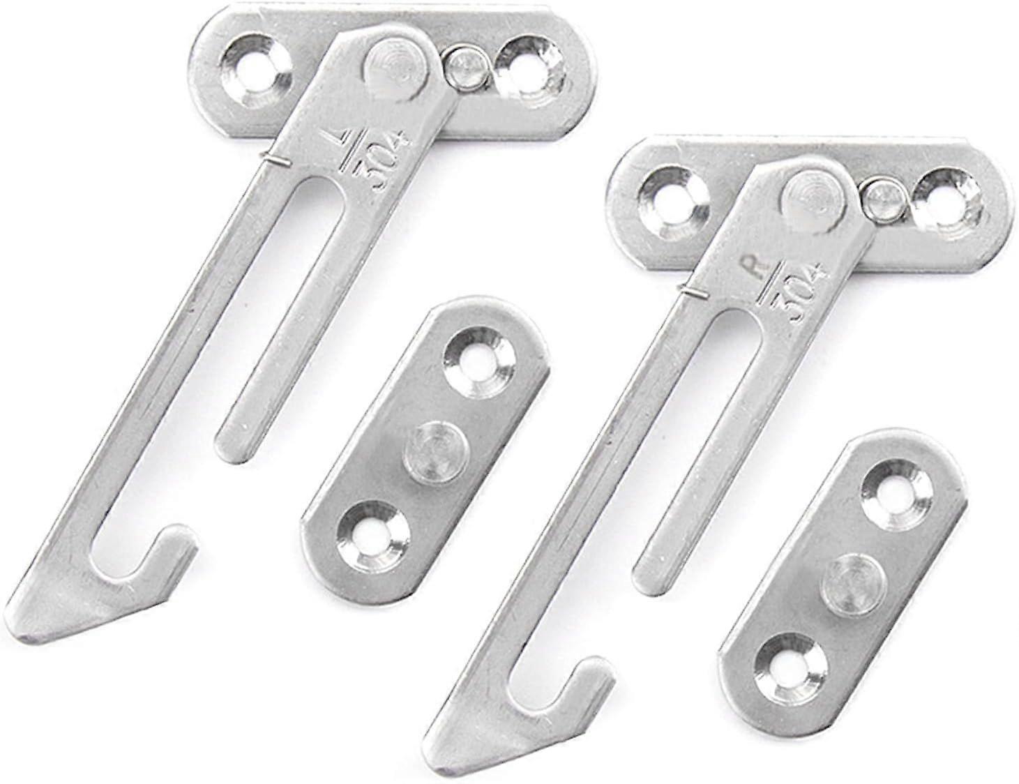 Pieces Window Limiter Stainless Steel Window Restrictor, Door Window Locks, Casement Window Restrictor, to Adjust Window Opening