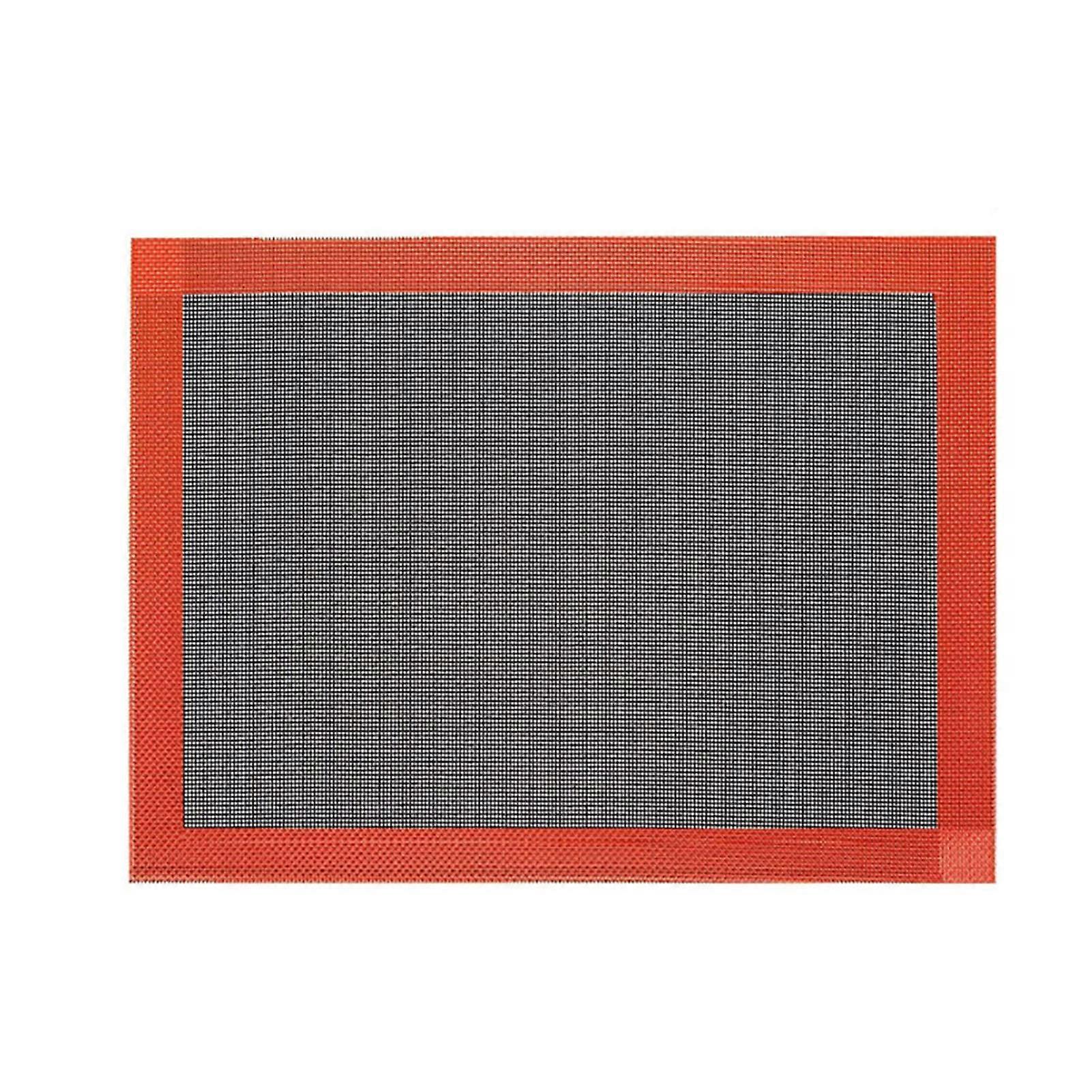 Professional Baking Sheet, Non-Toxic, Reusable Silicone Mat, Heat-Resistant, Healthy Baking Perforated Steaming Mesh Pad for Oven, Microwave,