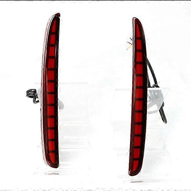 Be suitable for LED Bumper Reflector Lights For Honda Civic Hatchback Type-R or SI 4-Door Sedan Function as Tail Brake & Rear Fog Lamps