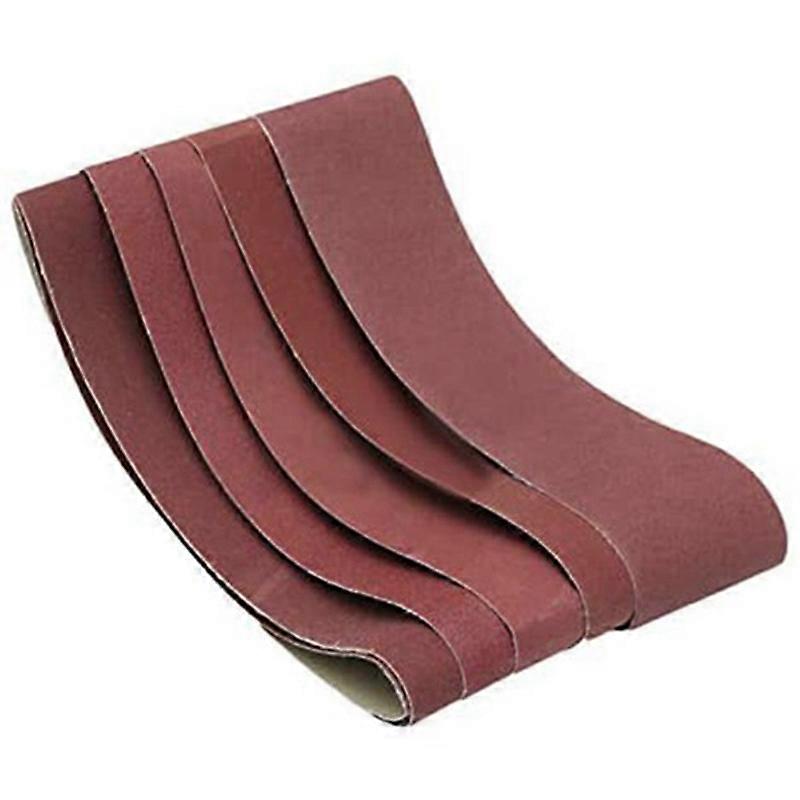 5 Pieces 100 x 915mm Sanding Belt with 60 120 180 240 320 Girt