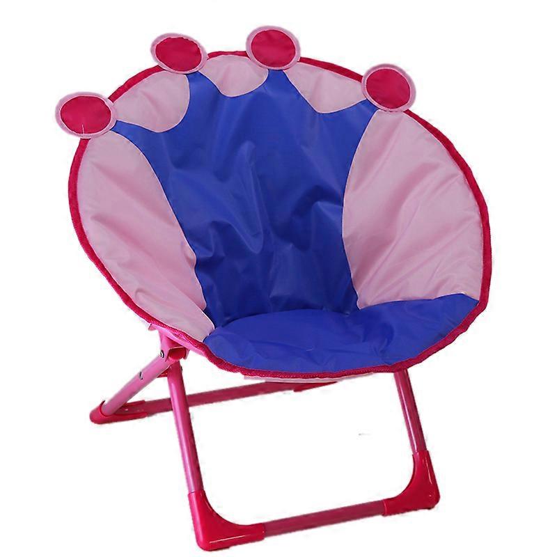 Kids Stool Cute Cartoon Patterns Folding Small Bench with Backrest for Home Kindergarten