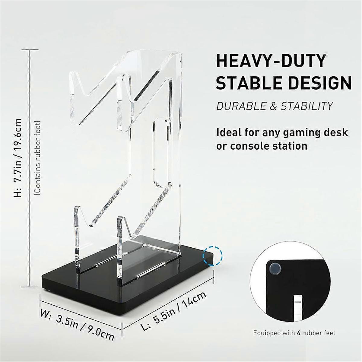 Acrylic Game Console Holder Game Controller Desk Display Stand C
