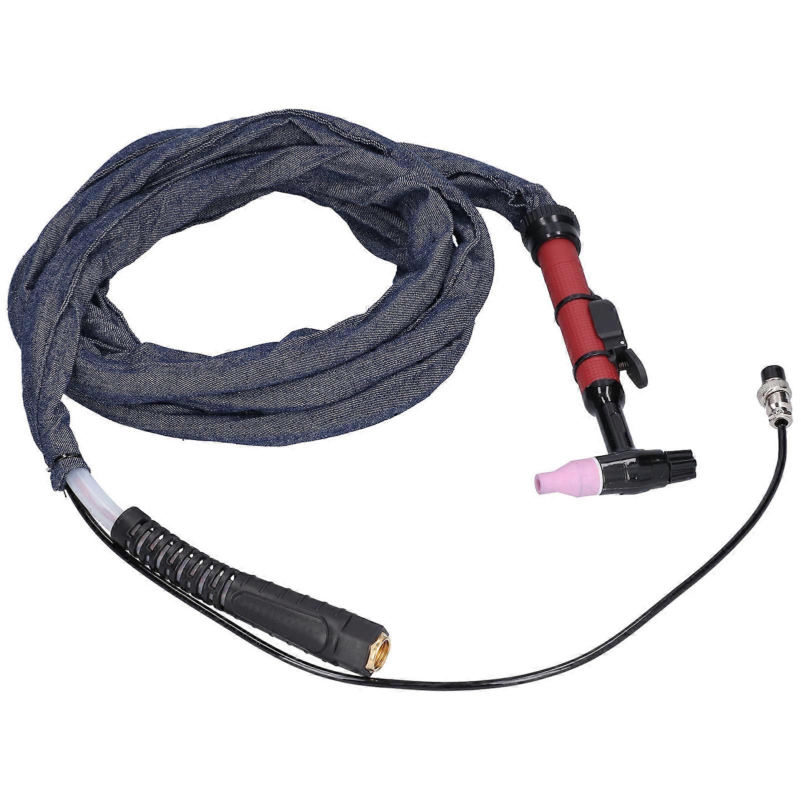 TIG Welding Torch With Flexible Head - M16 Integrated Argon Arc Welder Gun, 3.7 Meter Cable - View #9