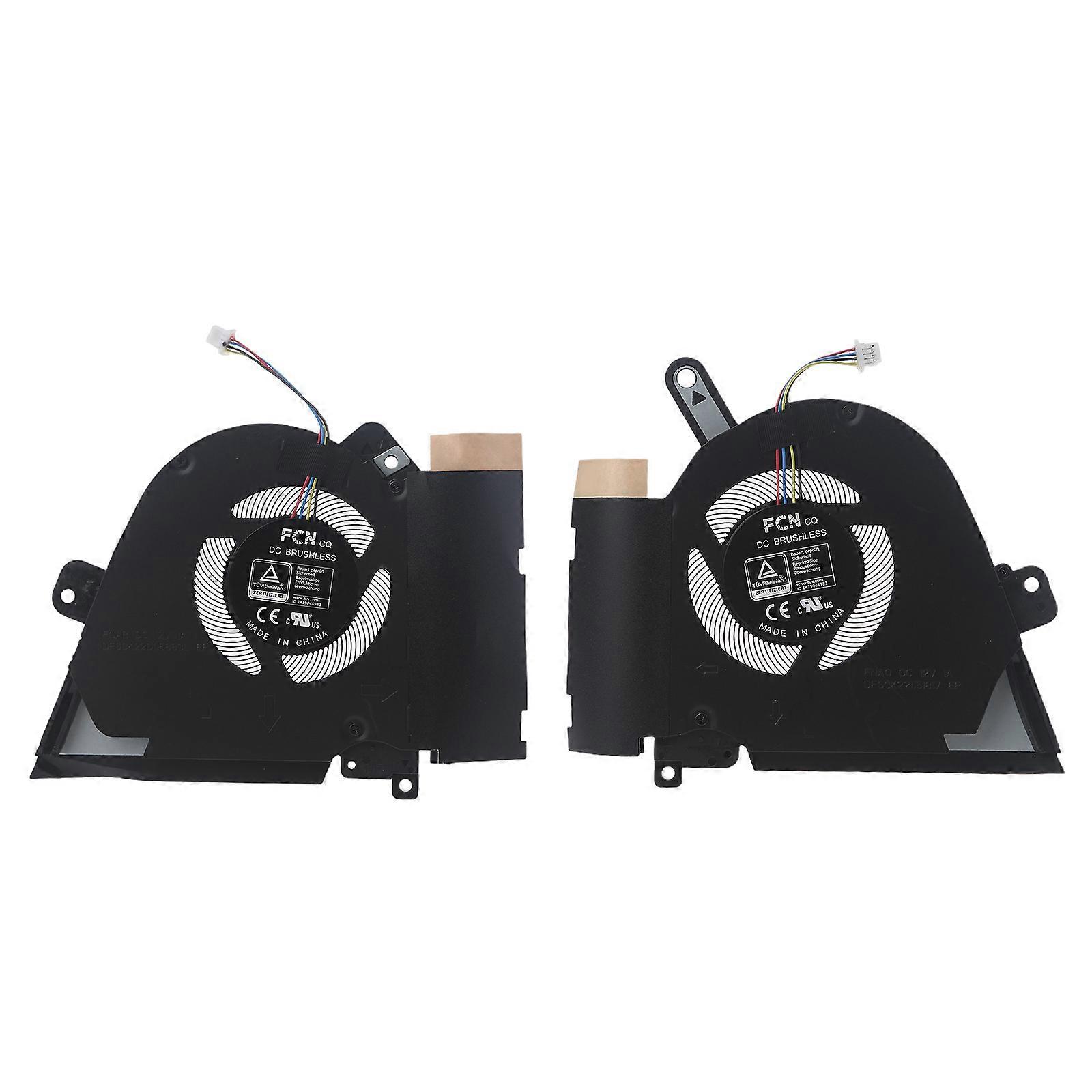 für TUF Dash F15 FX516 FX516P FX516PM FX516PC CPU GPU Lüfter 12V 1A 4-Pin Tragbarer Laptop Kühler Kühler Kühler