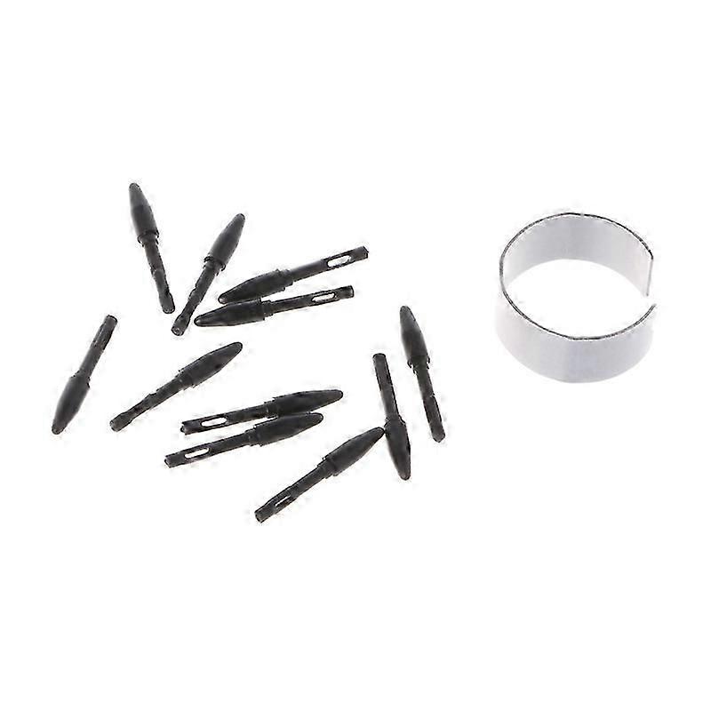 Apply 10 Pcs Replacement Pen Black Nibs Pen Tips Just for Huion Digital Graphics Tablet Stylus Drawing Monitor