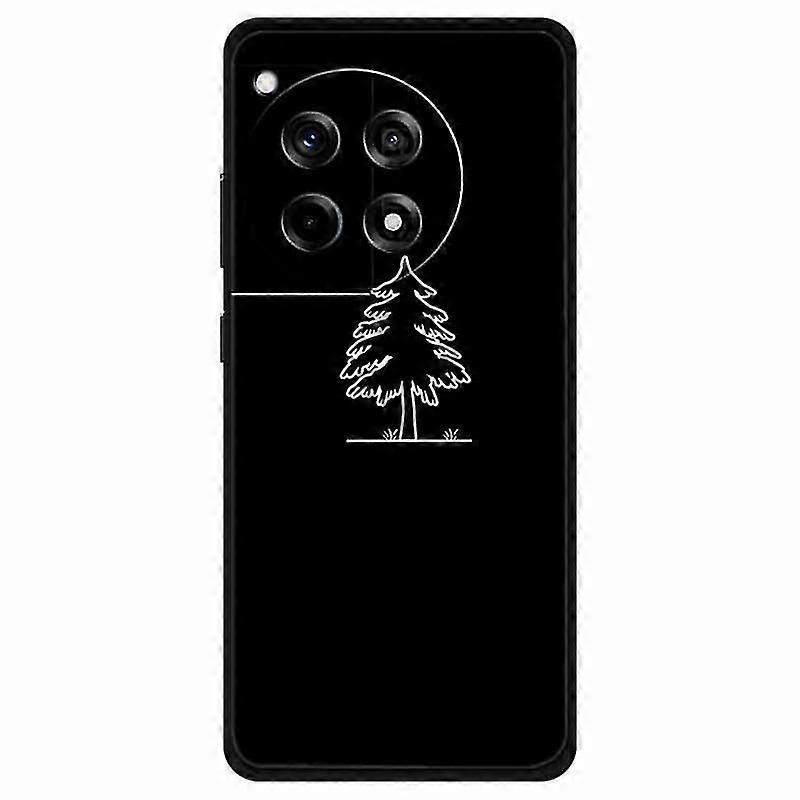 For Oneplus Ace 3 5g / 12r 5g Shockproof Case Linear Pattern Printing Tpu Phone Cover - Cruise Ship