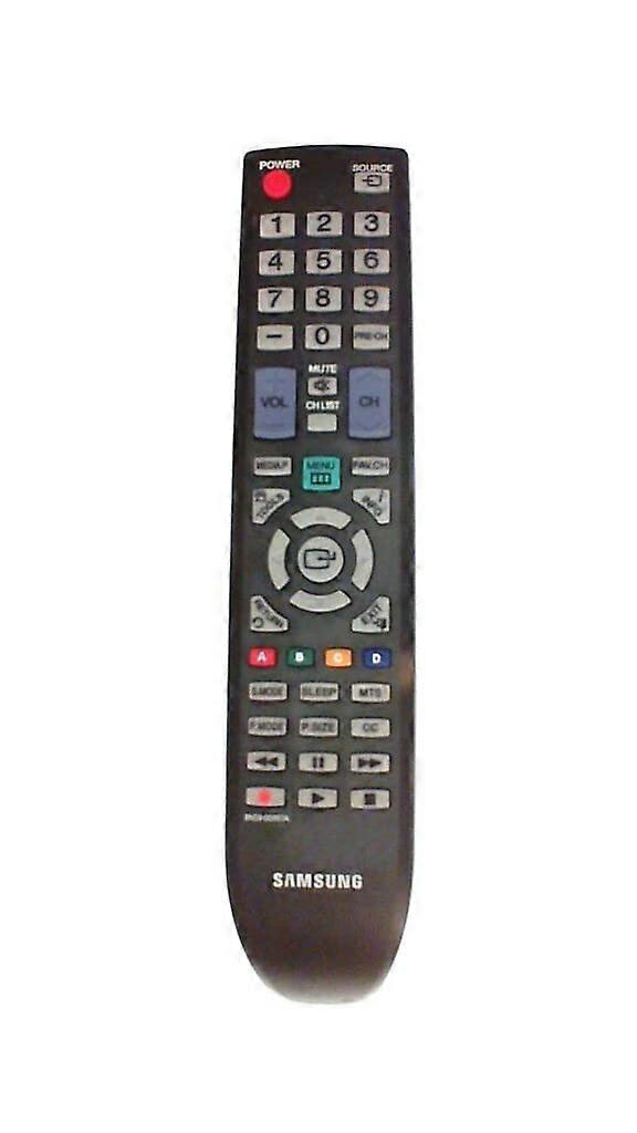 BN59-00997A Remote Control for Samsung TV, Compatible with Various Models, Standard Size, Black Color