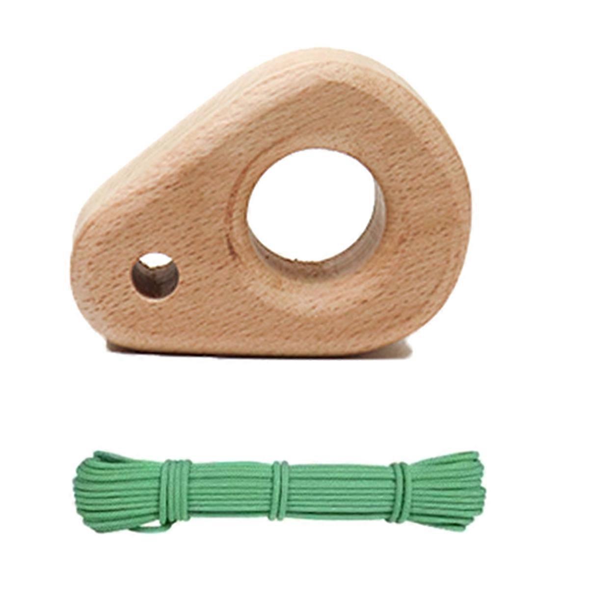 Wooden Mini Climbing Hangboard Portable Hangboard Finger Trainer