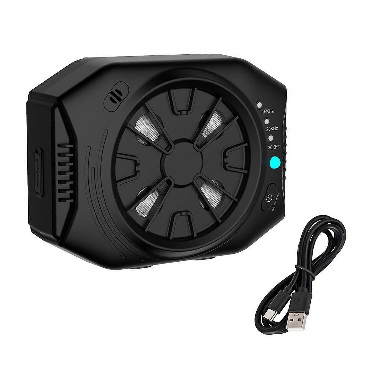 Ultrasonic Dog Bark Deterrent - Black