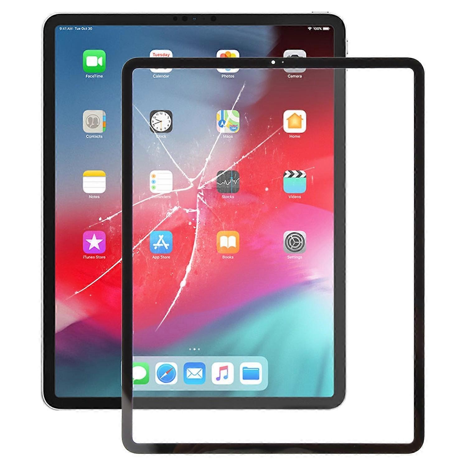 LCD Outer Lens with OCA For iPad Pro 12.9 2018 2020