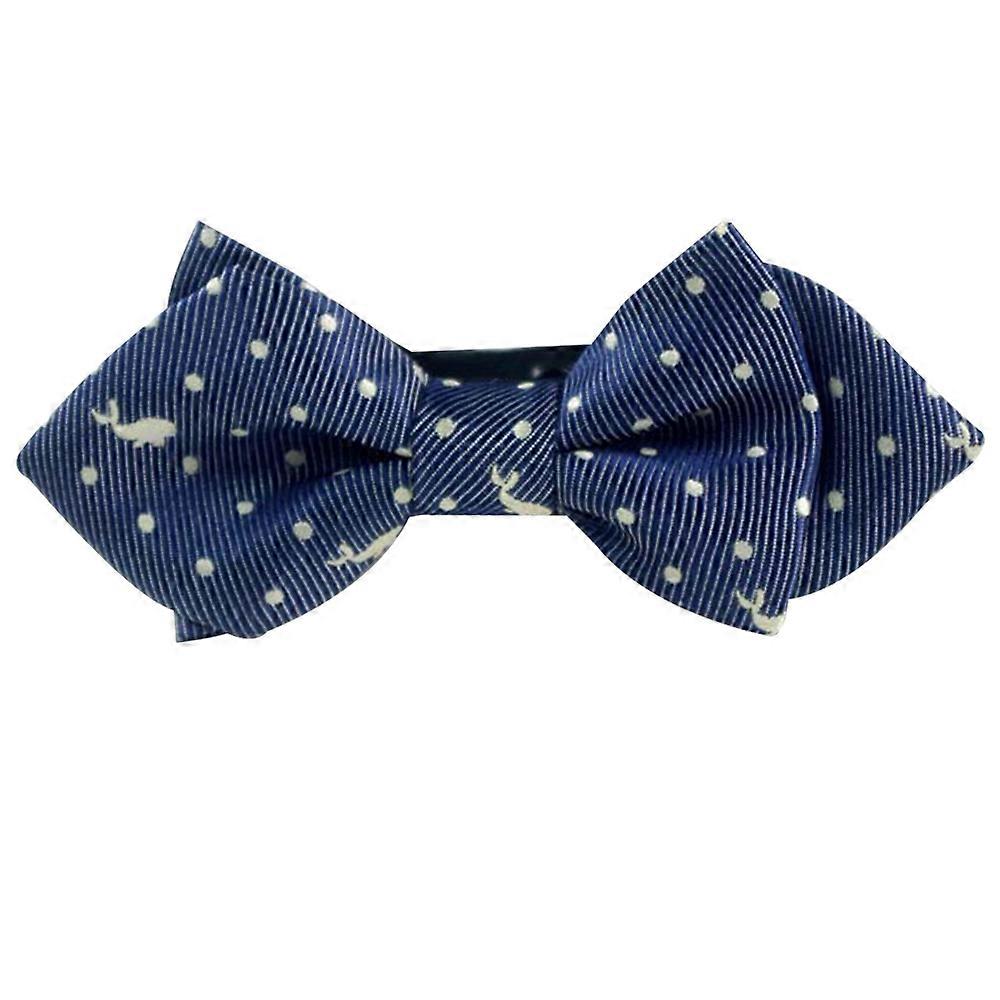 Cutie Ties Dog Bow Tie Deluxe Quality 4" with Easy Slip over Collar Elastic Bands to fit most