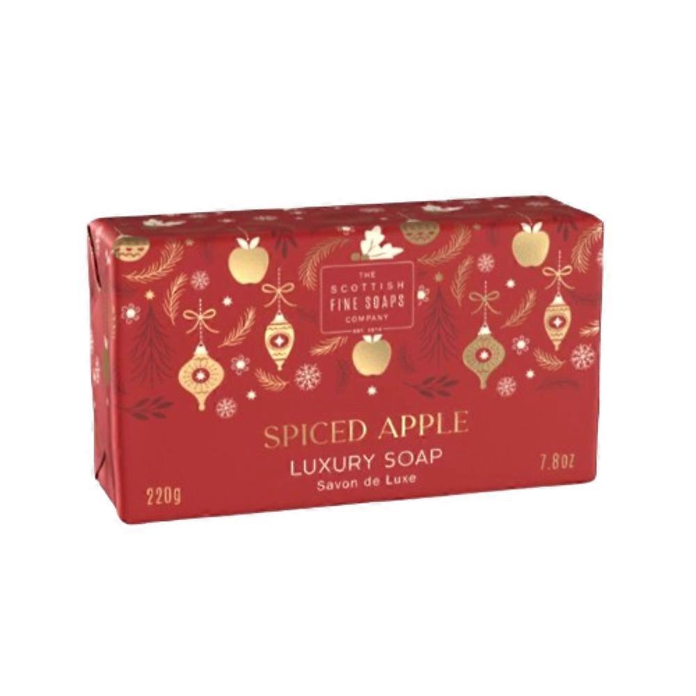 Spiced Apple 220g Soap Bar by Scottish Fine Soaps