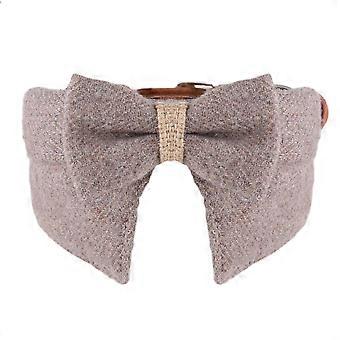 Cat Bow Tie Saliva Towel, for Birthday Party Wedding Etiquette, Breskaway Adjustable Fashion Soft, Pet Cat and Dog Bell Collar