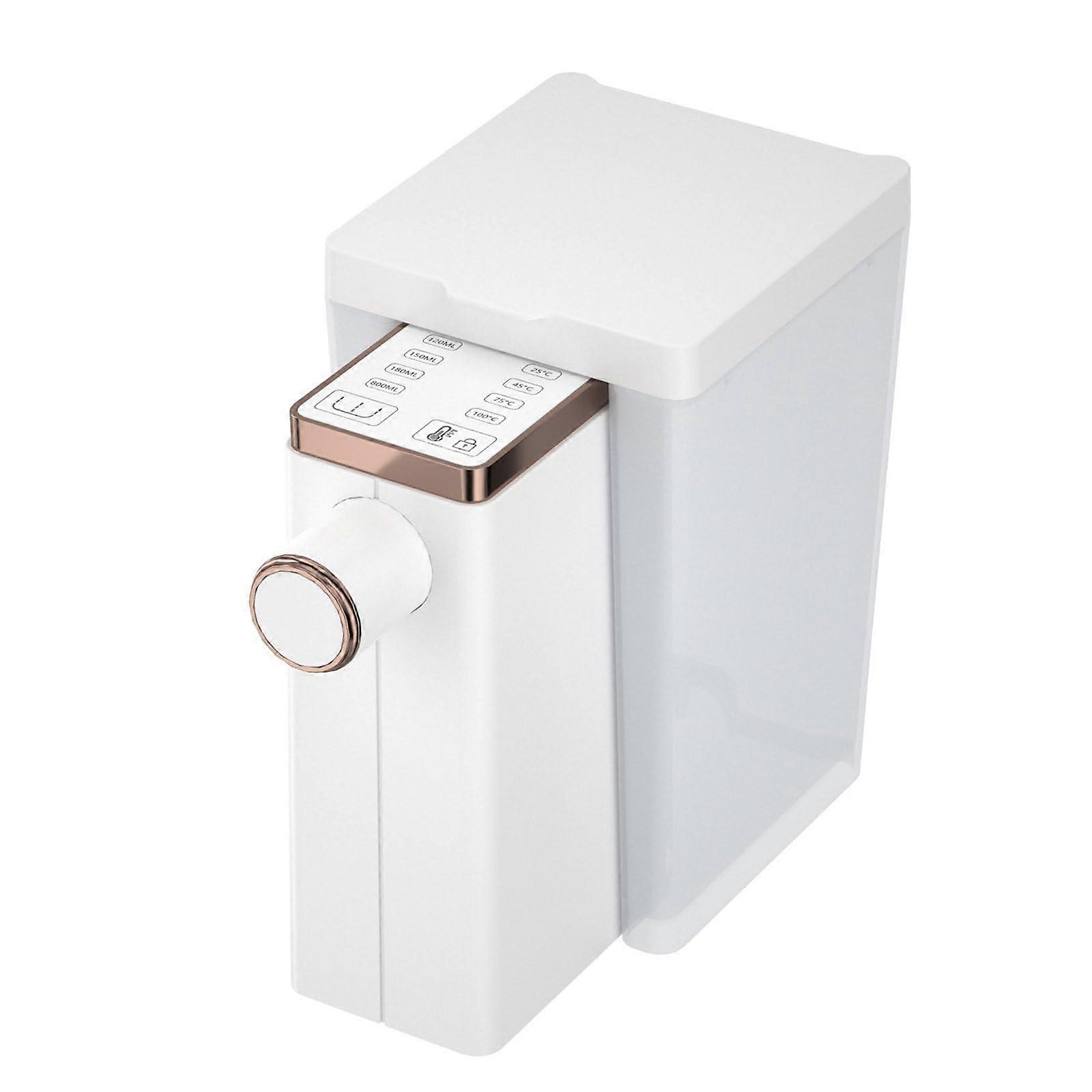 Instant Hot Water Dispenser 2100W Portable Desktop Warmer, 4-Level Temperature Control, Travel Kettle Compatible