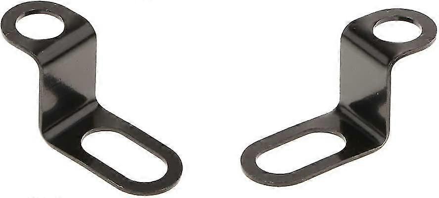 Pair Universal Motorbike Tachometer Speedometer Meter Gauge Bracket Mounting Kit