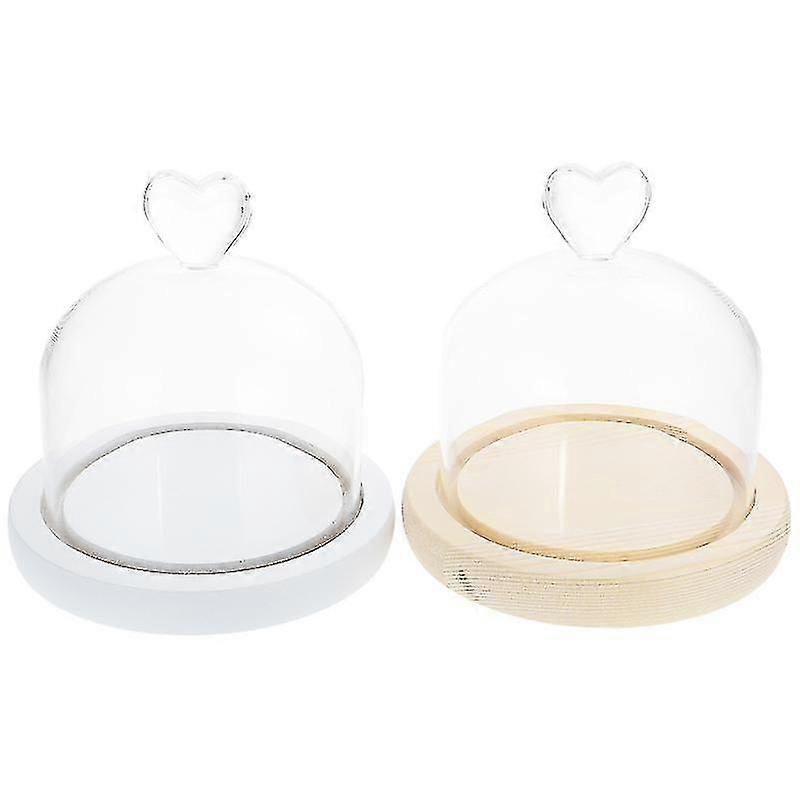 2pcs Creative Glass Dome