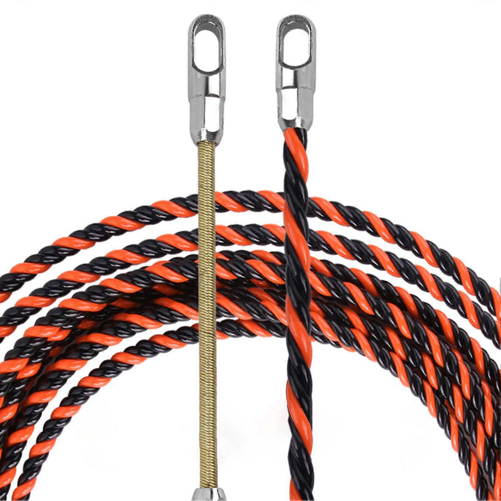 Electrical Spring Wire Threader Fish Tape Fastener Cable Wire Puller Tool for Machine Sewing & Crafting