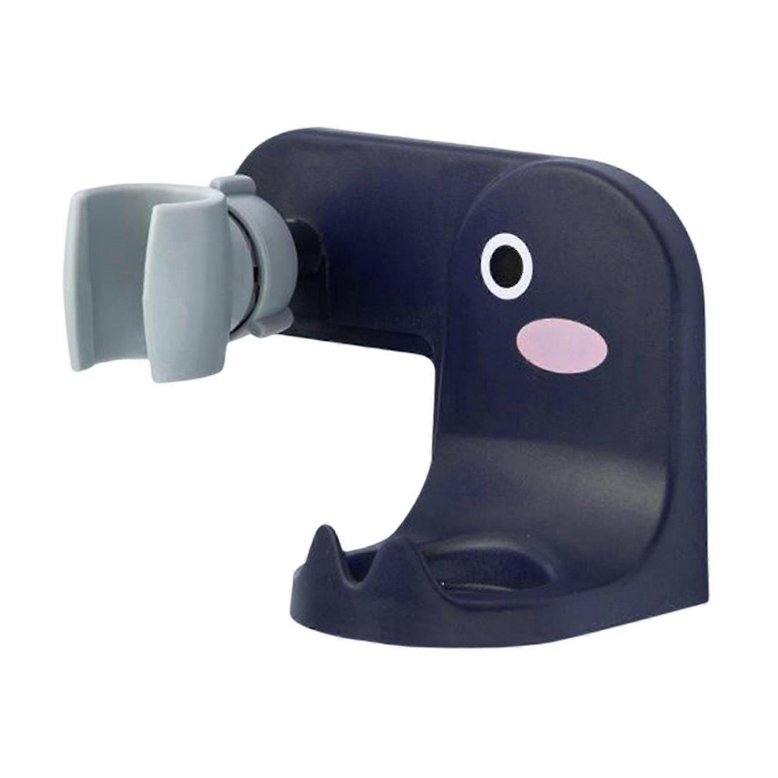 Adjustable Hand Shower Holder for Universal Bathroom with 2 Pieces and No-Punch Installation