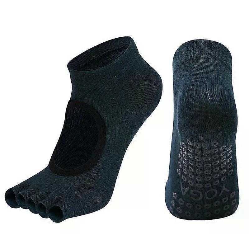 Yoga exercise socks 3 Pairs Professional Five Toe Yoga Socks