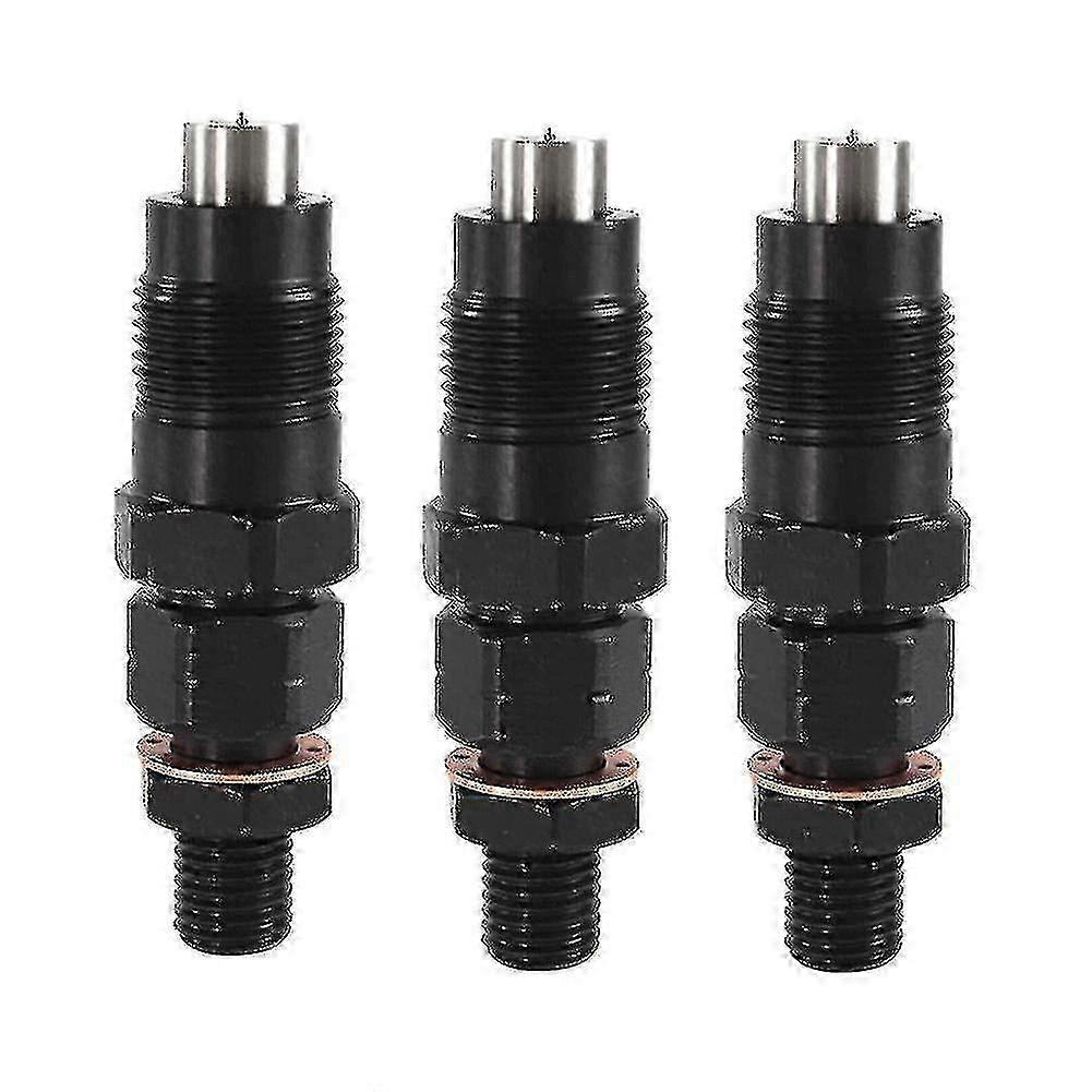3 Pack Fuel Injectors Compatible with Mitsubishi L2e L3e S3l S4l S3l2 S4l2 S4s Crude Oil Engines Model MM435-94101 by Banmo