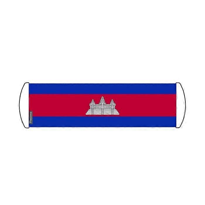 Flag - Cambodia - 24 x 70 cm - Polyester - Waterproof - Double-sided