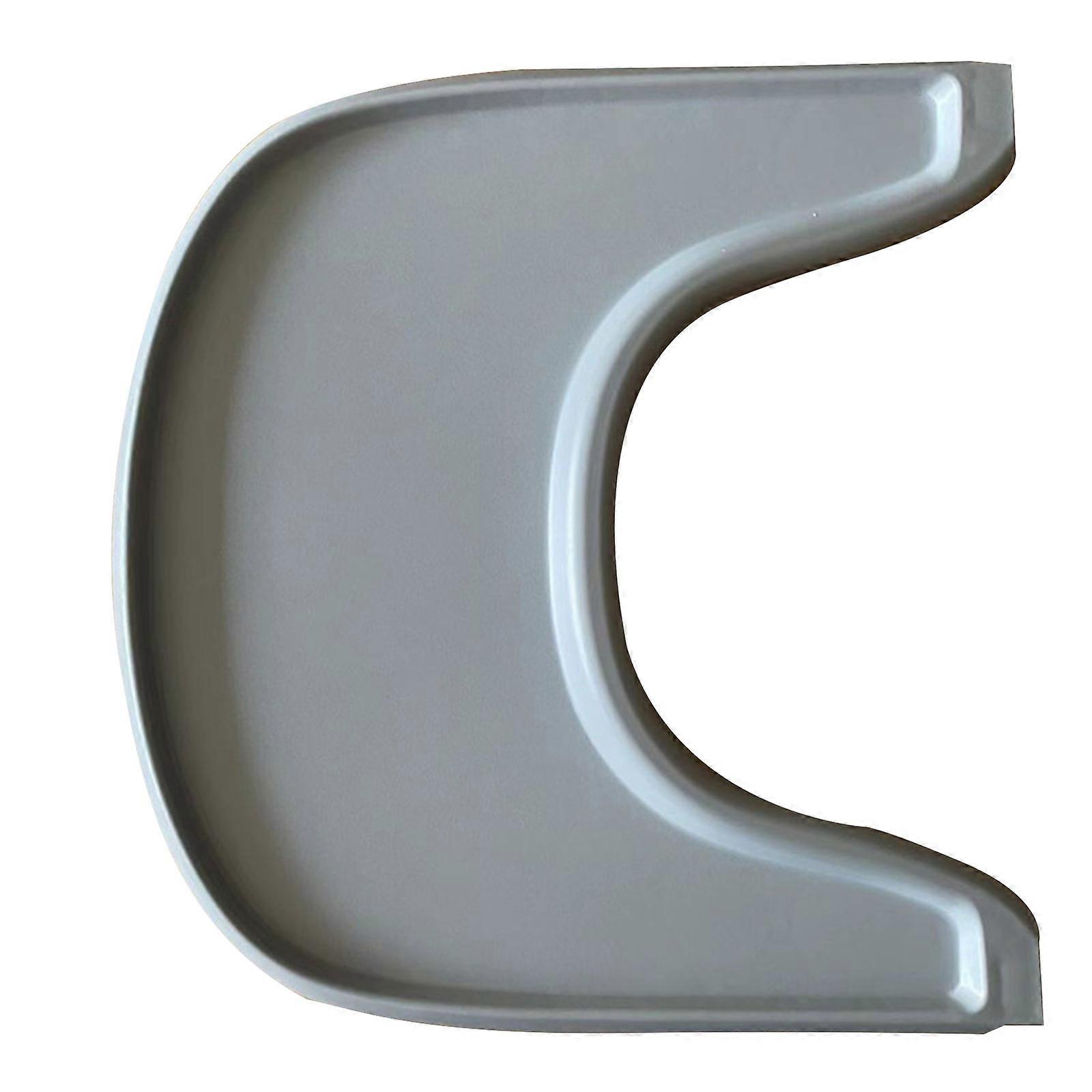 Bébés Chaise Haute Set De Table Tapis D’alimentation Enfant Vaisselle Antidérapant Qualité Alimentaire Bébés Chaise Haute Tapis Plateaux De Chaise Haute Gris