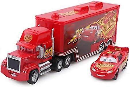 Mack Diecast Truck 1:55 Scale Red Uncle No.95 Model Vehicle