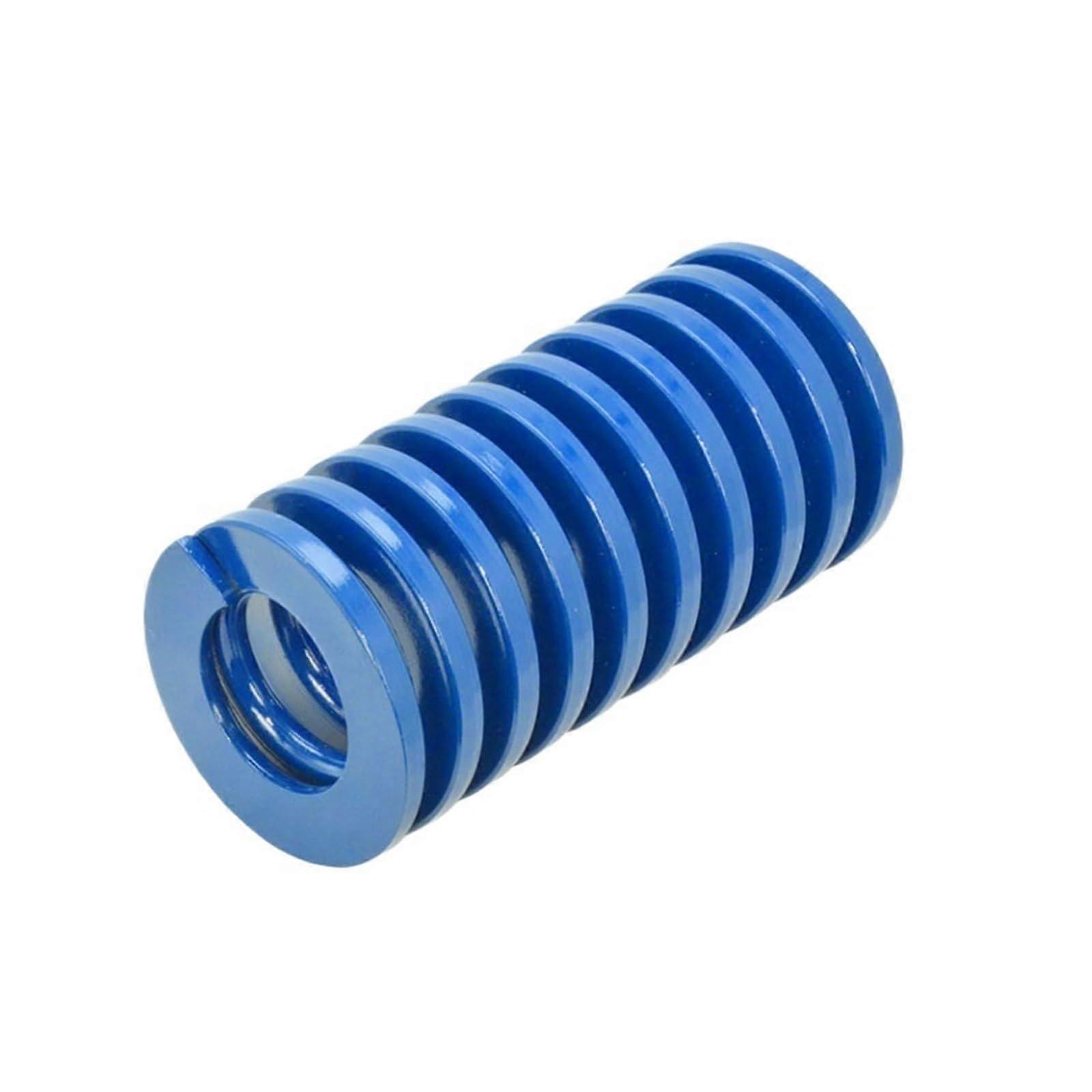 Die Springs Blue Light Load Spiral Compression Die Spring Alloy Steel Outer Diameter 18-25 Mm Length 20-45 Mm (1 Pc)