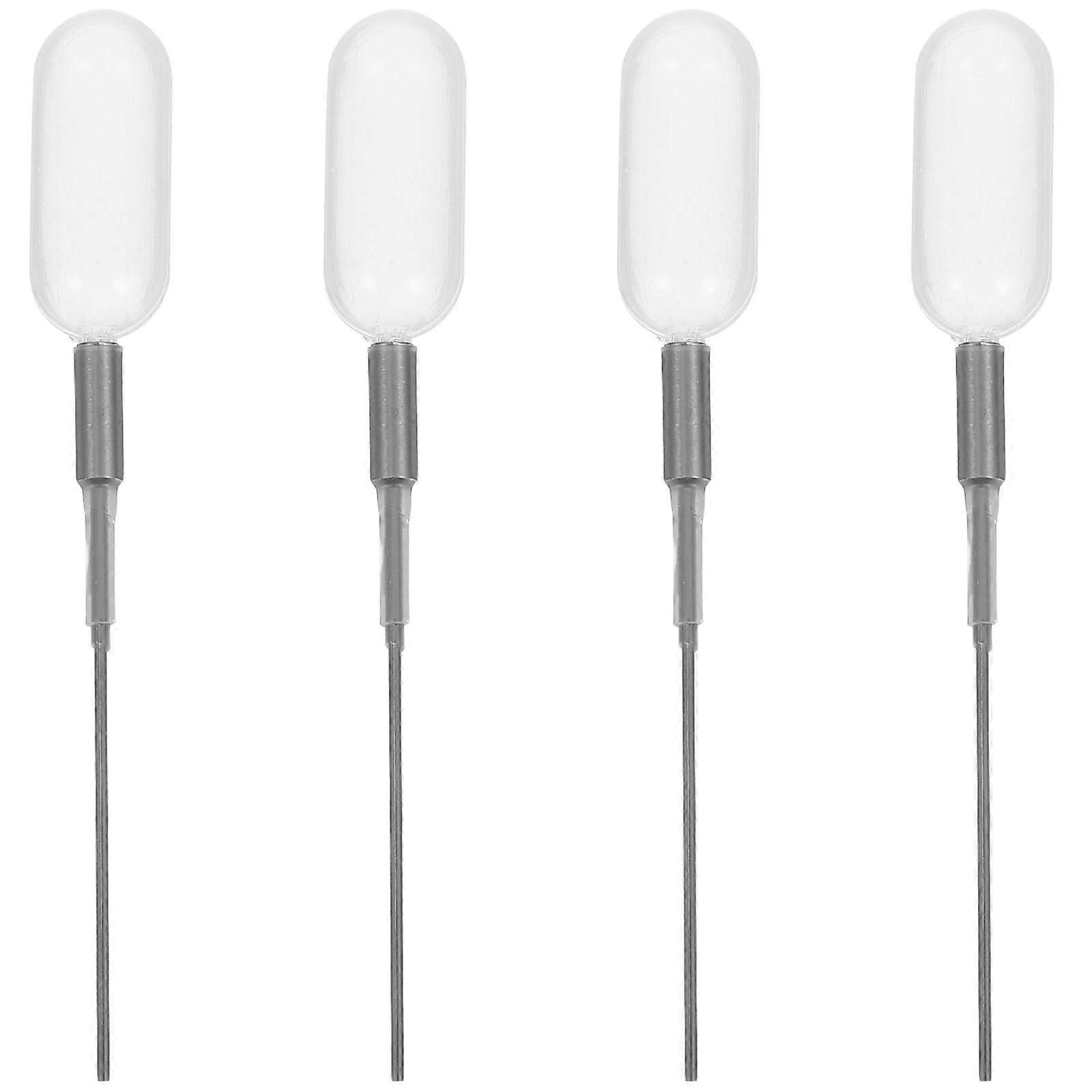 4pcs Essential Oil Pipettes Dropper Liquid Transfer Tool for Perfume and Oils Clear Pipettes for Lab and Craft Use Transfer Pipettes Dropper