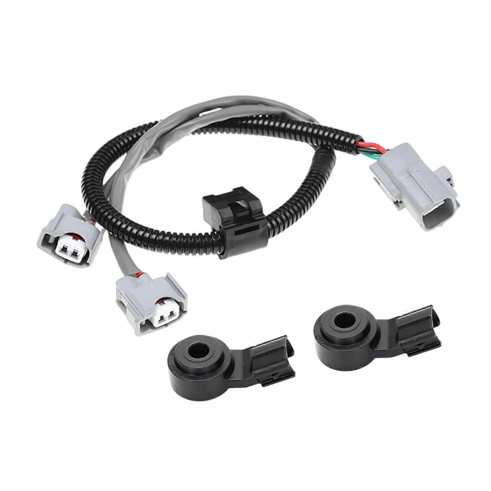 89615-20090 89615-06010 82219-48010 82219-08010 Car Engine Detonation Knock Sensor With Wiring Harness Easy Installation Multicolor