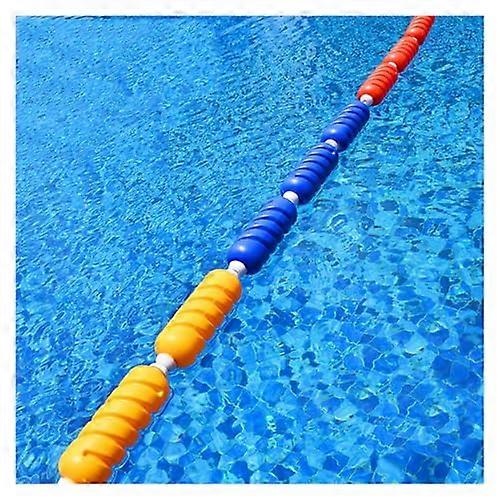 Professional swimming pool rope set, 22m/72.17ft floating cordon for indoor/outdoor areas