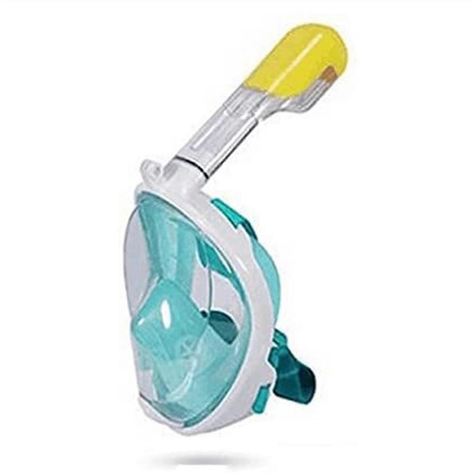 180° fullface snorkel mask made of silicone – dry diving equipment for adults and children Ref: 3269