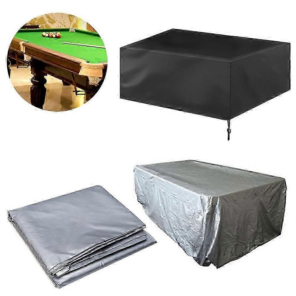 unbrand Table de billard Housse de poussière 7/8/9ft Heavy Duty Waterproof Billard Snooker Table de