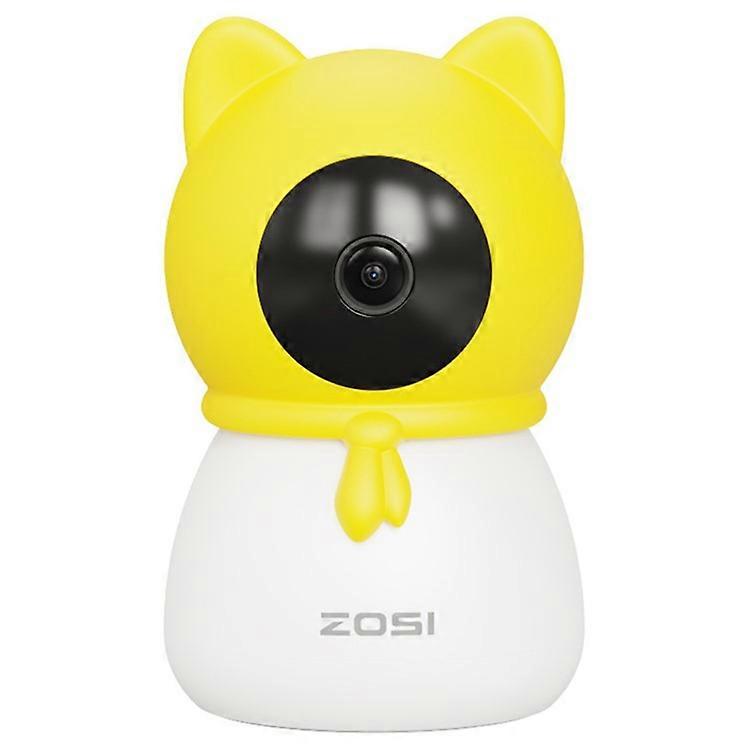 ZOSI C516 Night Vision Wifi Baby Monitoring Camera 2 Way Voice Rotatable 4MP HD Camera, No TF Card
