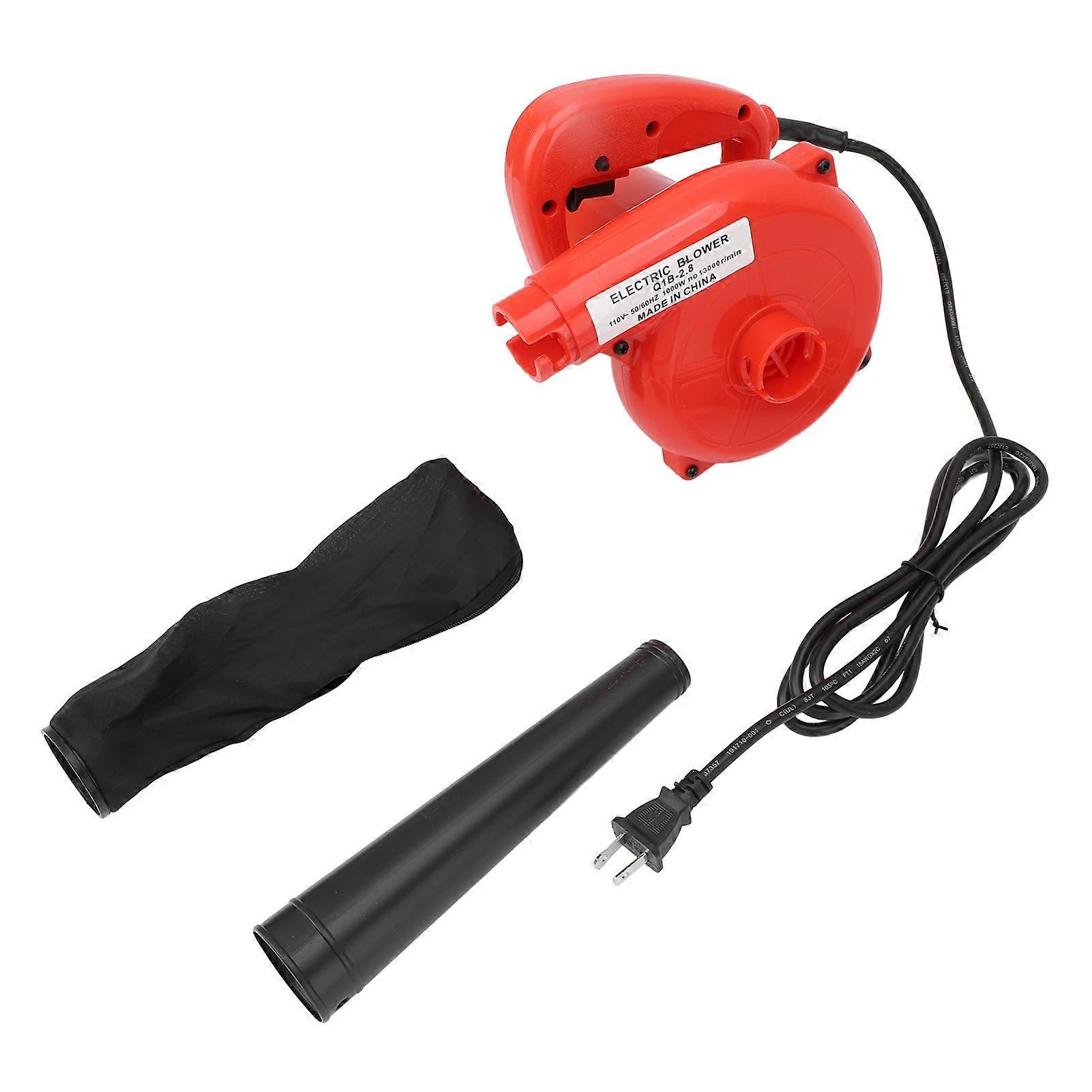 Electric Air Blower High Power Suction Dual Use 110V, Strong Dust Removal for Computer Keyboard Camera Electronics Cleaning US Plug