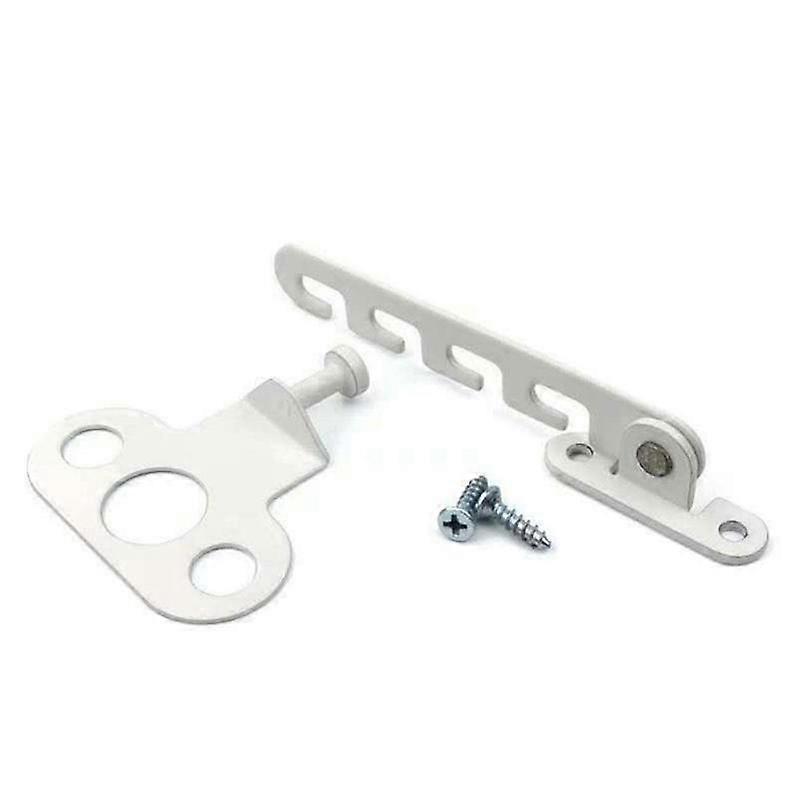White(A)$ Window wind support wind hook casement window lock plastic steel inner window lock