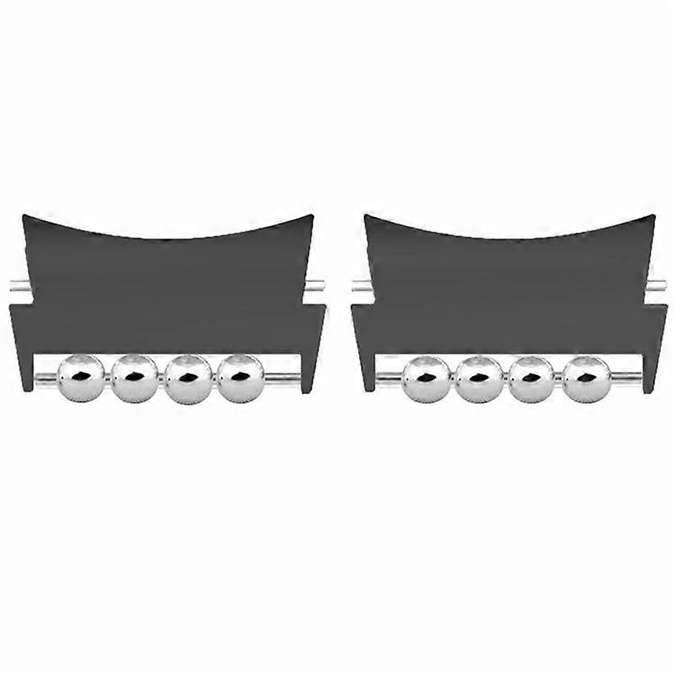 1 Pair Compatible For Samsung Galaxy Watch4 / 5 / 6 / 7 Strap Metal Connector Beads Design Watch Band Connect Adapter