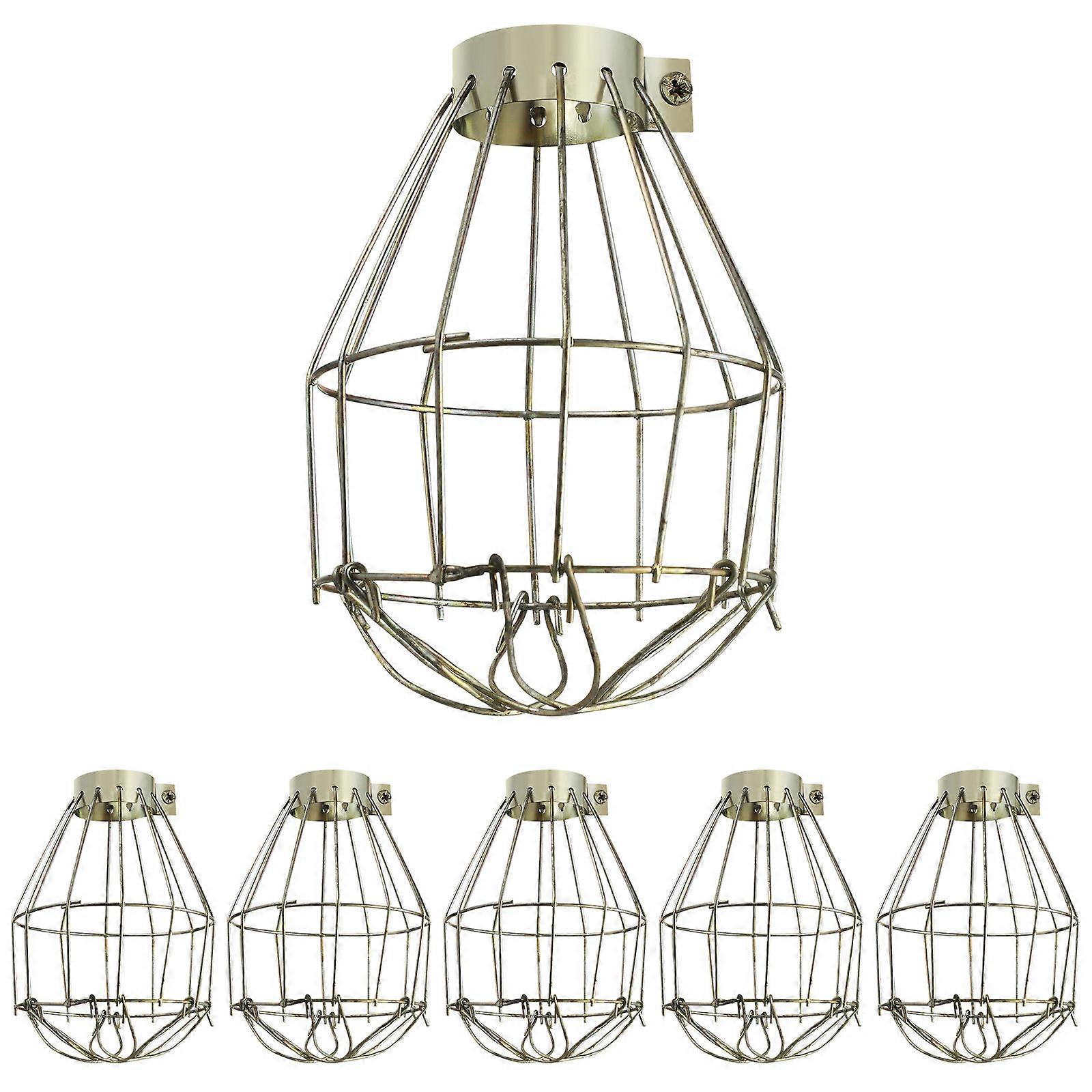 Metal Bulb Protective Cage, Versatile Lamp Shade for Various Settings
