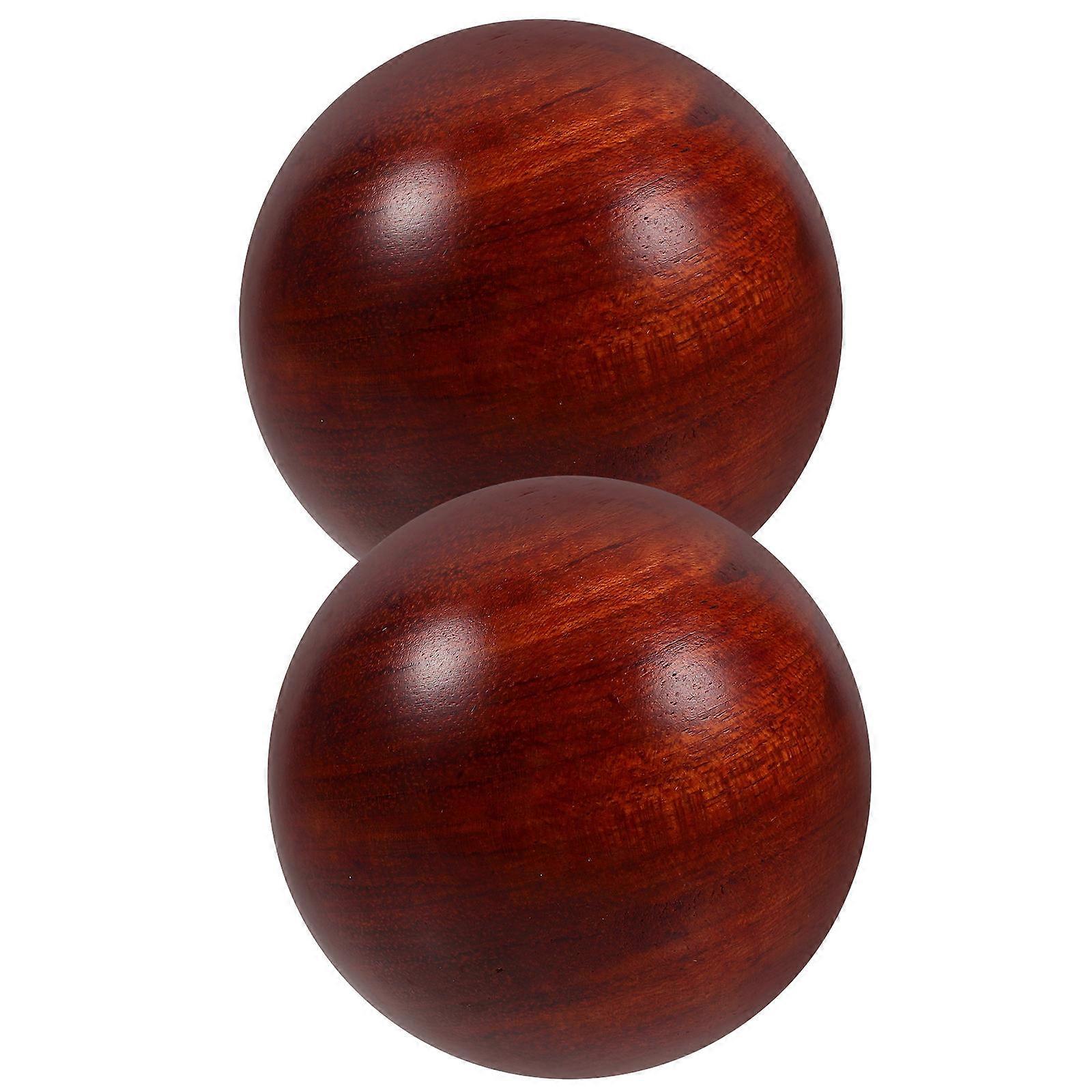 Practical Hand Balls, Wood Design for Strength Building and Leisure Time