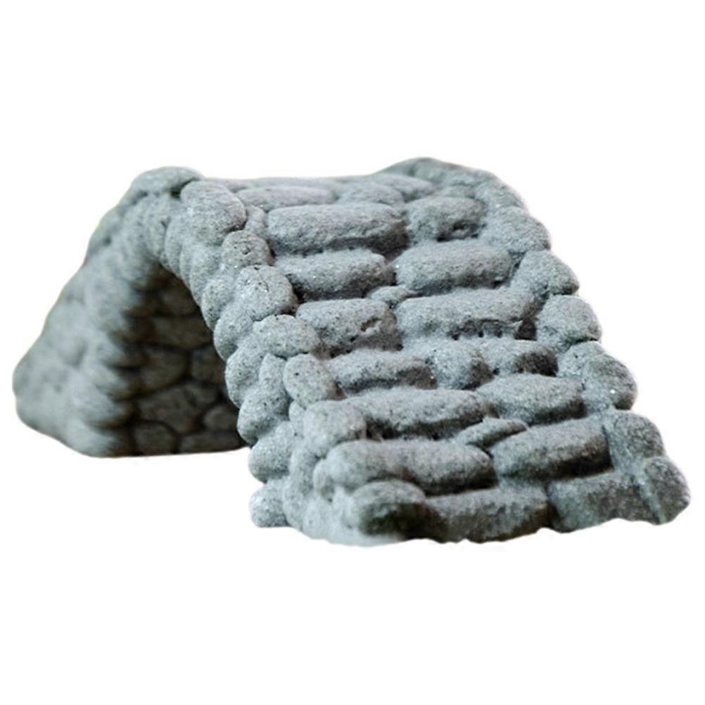 It sounds like you're describing or promoting a **miniature resin bridge model**—a charming, small scale decorative piece that can be used for